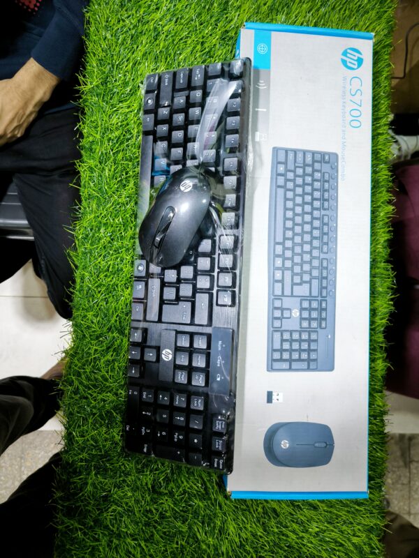 HP Wireless Keyboard Mouse Cs700